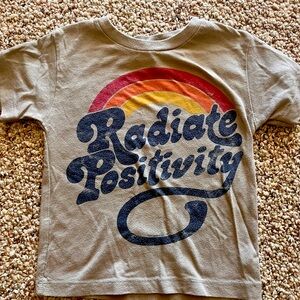 Toddler Radiate Positivity Tee
